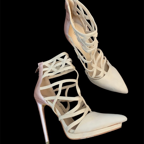 Penny Loves Kenny Caged stiletto Heels - Picture 4 of 7